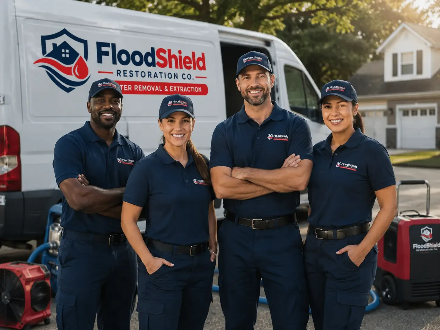 Flood Damage Restoration company in Campus, IL